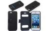 Black PU Leather iPhone 5 Protective Case Boys Custom iPhone Hard Shell