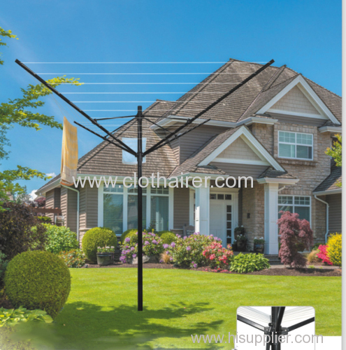 Heavyduty Adjustable Outdoor Rotary Clothes Dryer