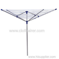 50m 4-Arm Aluminum Garden Outdoor Use Rotary Clothes Dryer