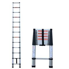 telescopic ladder aluminum folding stairs 13.4feet maximum capacity 150kgs