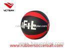 Textured surface 8 pound Rubber Medicine Ball / weighted medicine ball