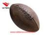 Dark brown Official Original american football ball rubber 400 - 420g