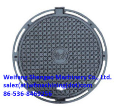 Hot Sale Cast Iron En124 Manhole Cover in Resin Casting