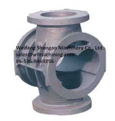 Ductile Iron Foundry Casting Valve Body Sand Castings