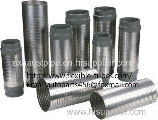 flexible exhaust system tube flexible muffler for auto expansion pipe