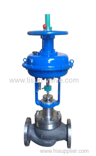 Hastelloy pneumatic control valve