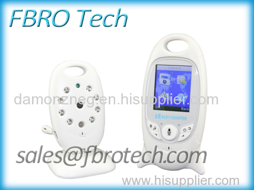 digital wireless baby monitor Temperature display and lullaby