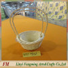UK style 2pcs wicker flower baskets exporter in Europe for wedding decoration