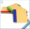 Eco-Friendly Spiral Small Recycled Notebook with Pen