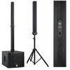 Active Line Array Speakers 18inch Sub Woofer , Column Bluetooth Speaker Music Instrument