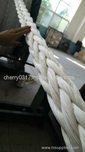 8-strand 72mmmm Polypropylene floating rope PP ropes for shipyard