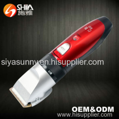 Professional baby man's import ceramic blade rechargeable hair clipper manufacturer in china