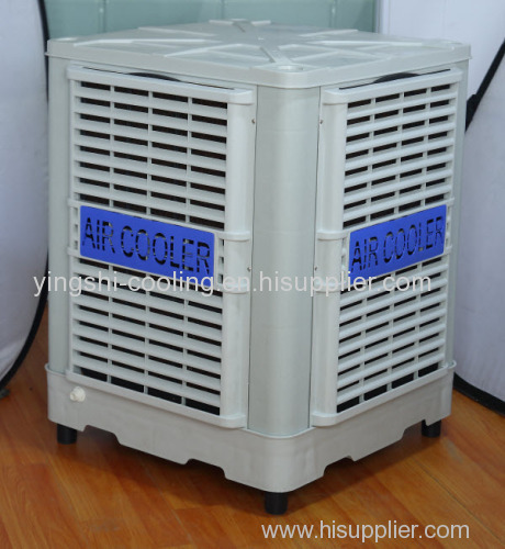 Evaporative plastic 4500m^2/h window air cooler