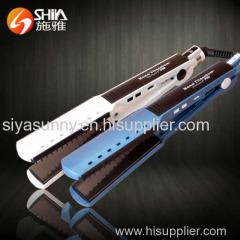 professional nano titanium hair styling tools hair straightener flat iron with superior quality