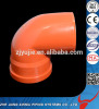 UPVC Elbow with Rubber Ring