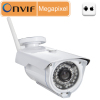 Outdoor Water-proof IRCUT Night IP Camera Plug&Play TF Card Wireless Security IPCamera