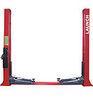 Dual Hydraulic Auto Workshop Equipment , 4.0Ton Floor Plate Two Post Manual Car Lift TLT240SB