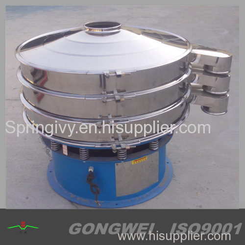 Flour vibrating screen with stainless steel