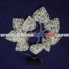 Solar string light Rattan heart