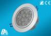 960 LM 12 W Round Aluminum Recessed LED Ceiling Downlights 6500K