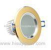 Golden 5W 4 Inch LED Recessed Downlight dimmable Waterproof For Kitchen / Bathroom