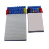 wholesale lego blocks A6 size silicone notepad
