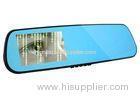 4.3 Inch 1080P Blue Mirror Automobile Video Recorder With 140 Degree Wide Angle