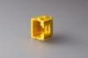 Modular SMT Low Profile RJ45 Jack , Rj45 Modular Plugs Sinking Connector Plastic Yellow