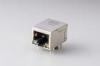 Ethernet RJ45 Jack , SMT RJ45 Connector Network Socket Female Connector Side Enter With Led