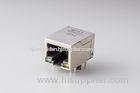 Ethernet RJ45 Jack , SMT RJ45 Connector Network Socket Female Connector Side Enter With Led