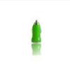 1000mA Green Mini USB Car Iphone External Battery Charger For IPad, Ipod