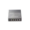 fiber media converter with two 1000M fiber ports and 3 10/100M RJ45 port