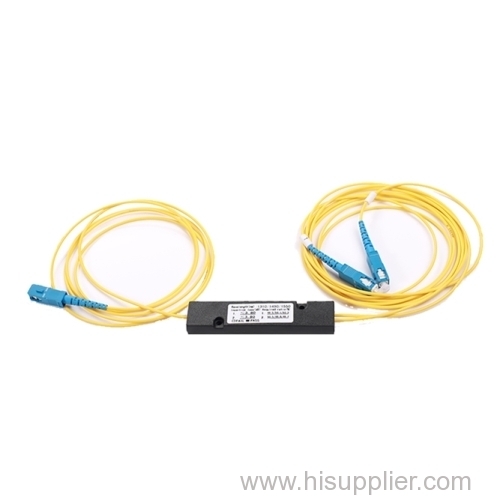 PLC splitter 1x2 ODN (optical distribution network) splitter