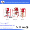 Mine pneumatic double fluid grouting pump