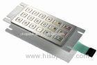 Waterproof and Vandalproof Stainless Metal Keypad with RS232,USB and PS/2 interfaces