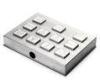 Customzied RS232 Metal Stainless Steel Keyboard , 12 Key Keypad 5V DC