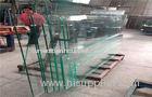 Flat / Curved Safety Tempered Glass Panels 25mm For Architectural