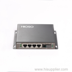 Gigabit HD media converter with 4 RJ45 port