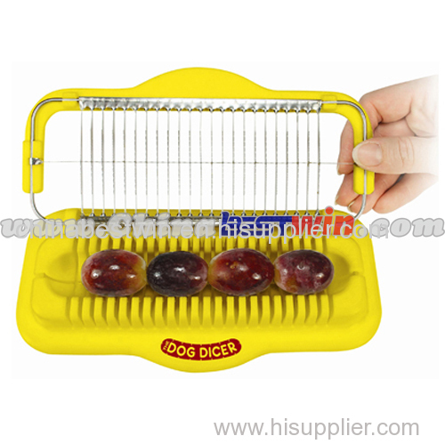 Dog Dicer in kitchen