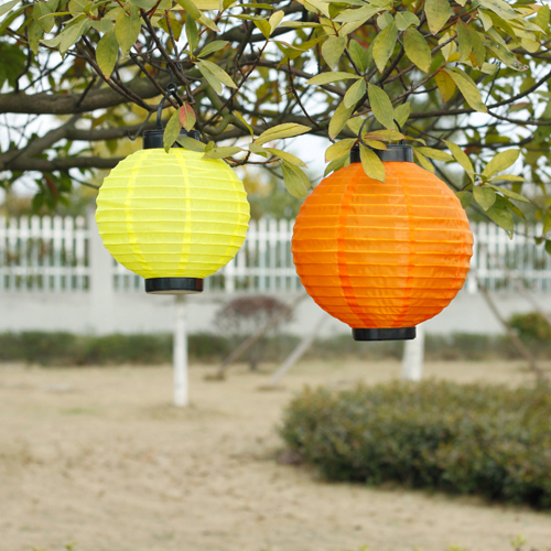 Outdoor Garden Solar Light Cotton Colourful Ball