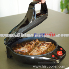 Multi-purpose hob 3 in 1 Electromagnetic Oven Pan and Grill Electric Cooker Pizza Maker
