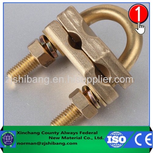 Brass components for lightning protection electrical connectors