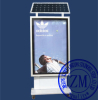 Glass Notice Board Outdoor Scrolling Advertising Light Box