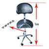 PVC Adjustable High Stool Tattoo Medical Supplies For Hairdressing Salon