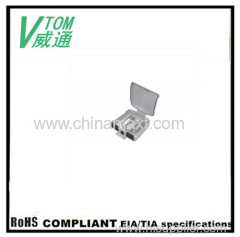 10 Pair overhead distribution box for STB connector with dimension: 260mmX 210mmX 80mm