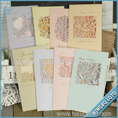 Direct Factory Supply Custom Greeting Card Greeting Card Printing Handmade Birthday Card