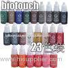 Safety Biotouch Eyeline Pigment Tattoo Ink 23 Colors / Makeup Tattoo Ink