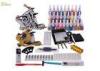 Flat LCD Power Supply Professional Tattoo Kits , Tattoo Gun Starter Kits