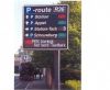 High Definition Scrolling Outdoor Digital LED Traffic Message Signs Installed on Highways