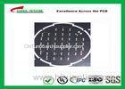 Black Solder Mask Round 2 Layer PCB Surface Treatment HASL PCB Board Assembly